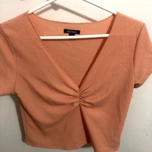 Coral color top